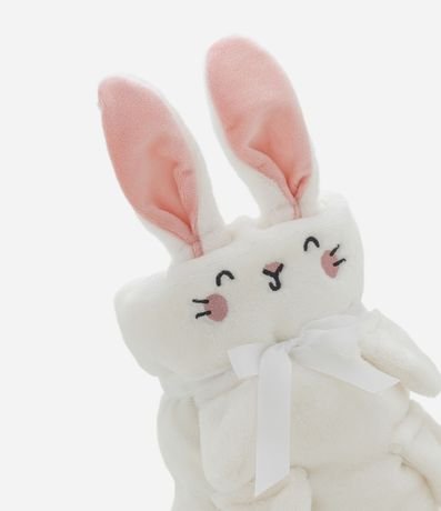 Cobertor Infantil en Plush con Bordado de Conejito – Talle U 3