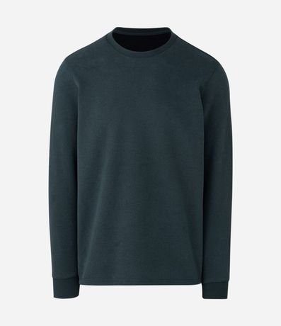 Buzo en Algodón con Puño Ajustado