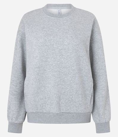 Buzo Básico Cerrado en Algodón con Felpa 5