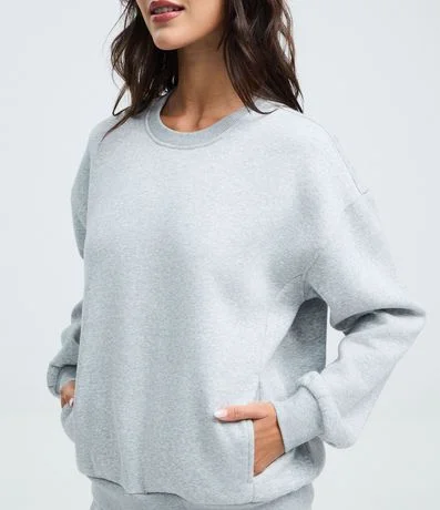 Buzo Básico Cerrado en Algodón con Felpa 3