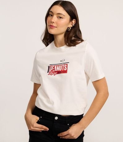 Remera en Algodón con Estampa de Jazz de Snoopy 3