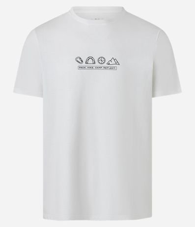 Remera Regular en Algodón con Ícones de Trip 5