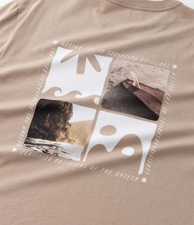 Remera Comfort en Algodón con Estampa de Playa 9