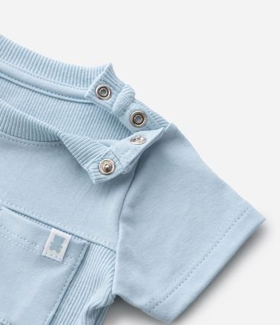 Body Infantil Texturizado con Pequeño Bolsillo - Talle RN a 18 Meses 4