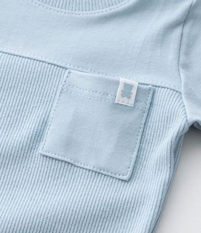 Body Infantil Texturizado con Pequeño Bolsillo - Talle RN a 18 Meses 6