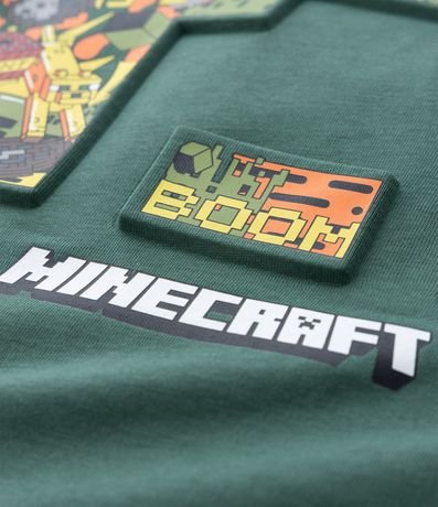 Remera Infantil con Estampado en Alto Relieve Minecraft – Talle 5 a 14 años 6