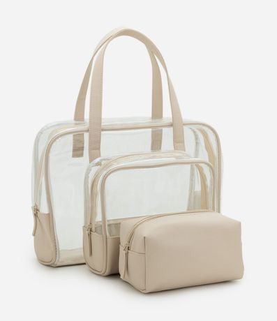 Kit 03 Neceser con Transparencia