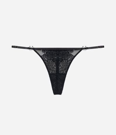 Bombacha Colaless en Tule con Bordado Floral 6