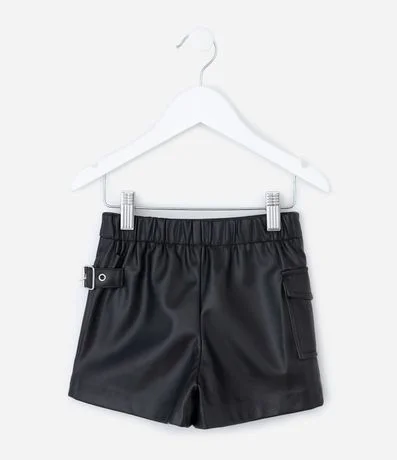 Short Pollera Infantil con Bolsillo Cargo – Talle 1 a 6 años 3
