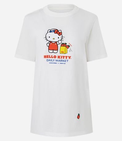 Remera T-shirt en Algodón con Estampa Hello Kitty 5