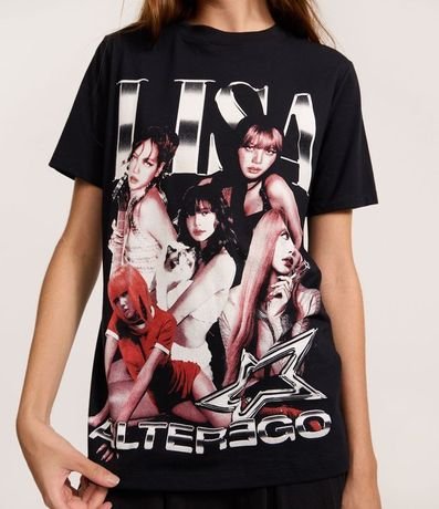 Remera T-Shirt en Algodón con Estampa Lisa Alter Ego 3