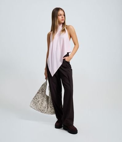 Pantalón Femenino Sastrer Raya de Tiza Clásica