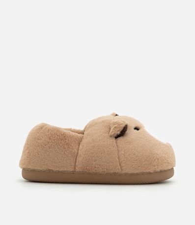 Pantufla Cerrada Oso en Poliéster 2
