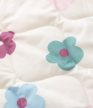 Campera Infantil Floral en Microfibra - Talle 1 a 6 años 4