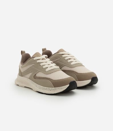 Championes Infantil con Recortes Contrastantes y Texturizado - Talle 28 al 34