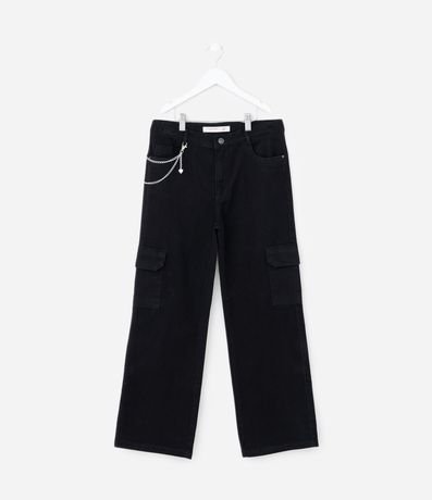 Pantalón Infantil Cargo en Sarga con Multibolsillos – Talle 5 a 14 años 1