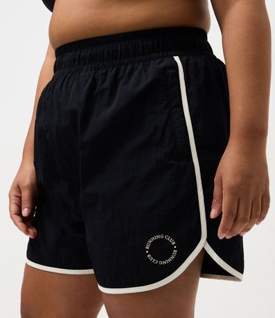 Short Runner Dry con Vivo Contrastante Curve & Plus Size 3