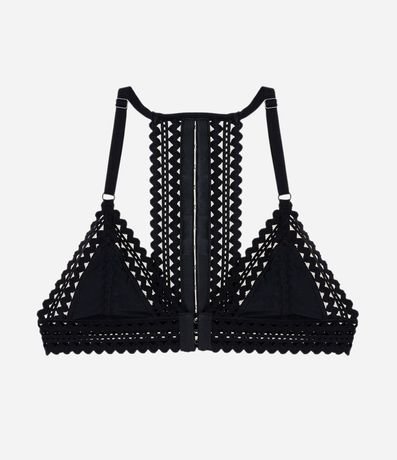 Soutien Top en Tul con Detalles en Zigzag 5