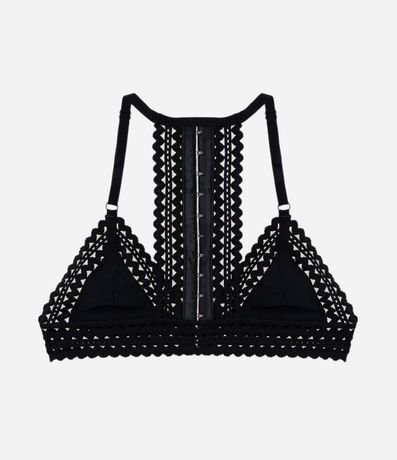 Soutien Top en Tul con Detalles en Zigzag 6