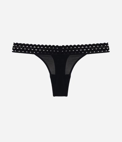 Bombacha Bikini Hilo en Tule 3