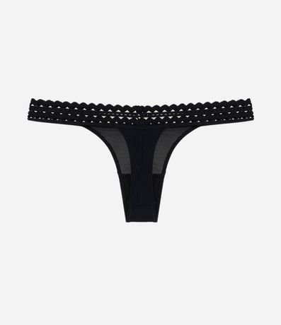 Bombacha Bikini Hilo en Tule 4