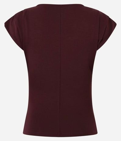 Blusa en Viscosa con Pliegues en los Hombros 2