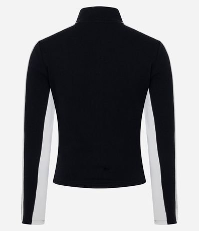 Campera Biker en Algodón con Lettering Oregon 8