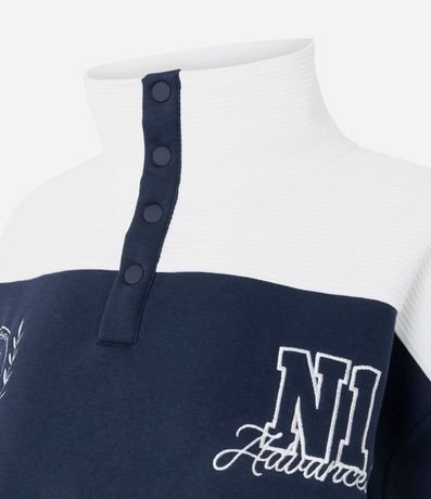 Algodón Polo en Waffle con Bordado Lettering 6
