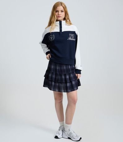 Algodón Polo en Waffle con Bordado Lettering 2