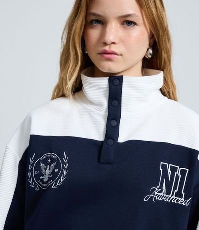 Algodón Polo en Waffle con Bordado Lettering 3