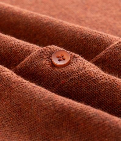 Camisa Manga Corta Jacquard Raya Jacquard con Ruedo de Rayas 7