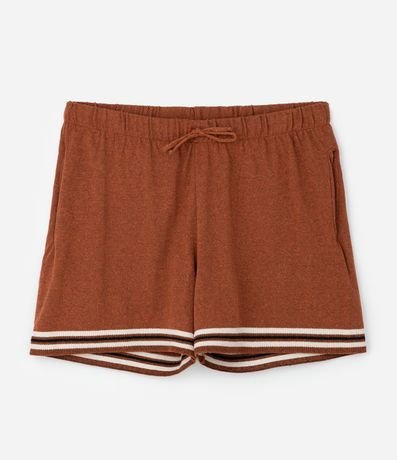 Bermuda en Jacquard y Raya con Barra 5