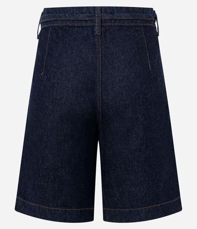 Bermuda Cintura Mediana en Jeans con Hebilla DIferenciada 6