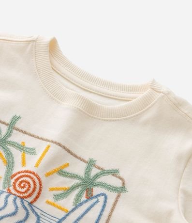 Remera Infantil con Estampa Tropical - Talle 1 a 6 años 4