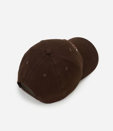 Gorra en Sarga con Aba Curva y Bordado NYC 1986 4