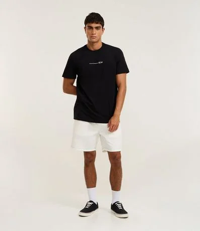 Remera Comfort en Algodón con Estampa Lettering 2