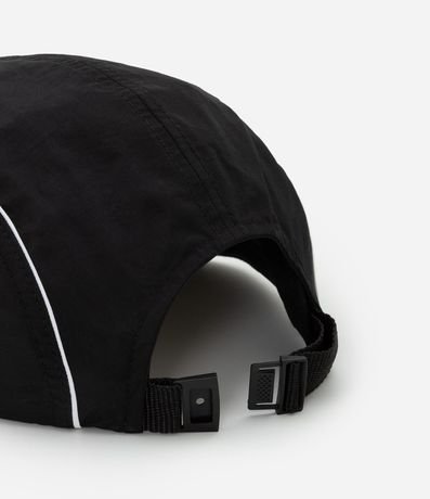 Gorra 5 Panel en Microfibra con Rayas Contrastantes 4