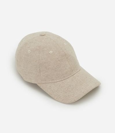 Gorra Dad Hat  en Sarga con Aba Curva