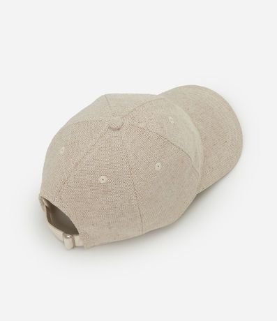 Gorra Dad Hat  en Sarga con Aba Curva 2