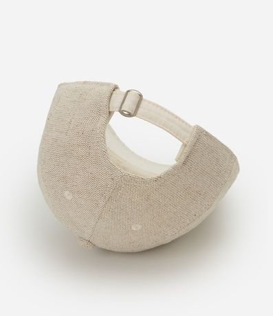 Gorra Dad Hat  en Sarga con Aba Curva 3