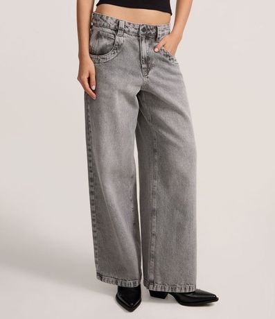 Pantalón Skater en Jeans Dirty con Tiro Bajo 3