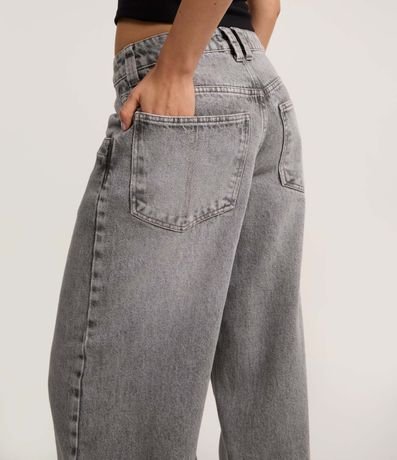 Pantalón Skater en Jeans Dirty con Tiro Bajo 6
