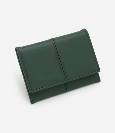 Billetera Sobre Pequeña con Pespunte Delantero