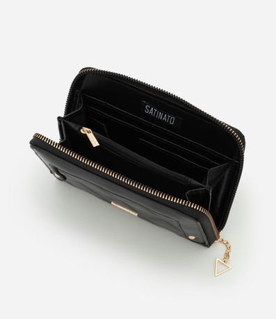 Billetera Grande con Efecto Triangular 5