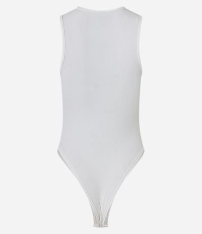 Body Básico en Rib con Cuello Halter 6