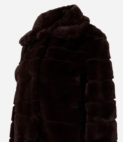 Campera Puffer en Pelo Artificial 8
