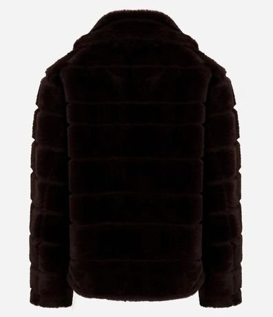 Campera Puffer en Pelo Artificial 9