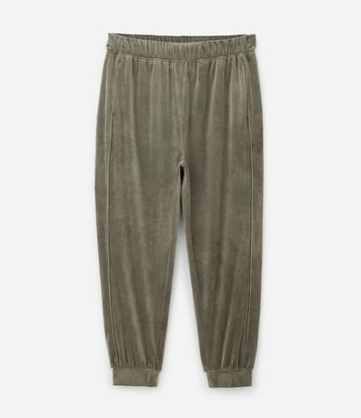 Pantalón Jogger Deportiva en Plush Curve y Plus Size 5