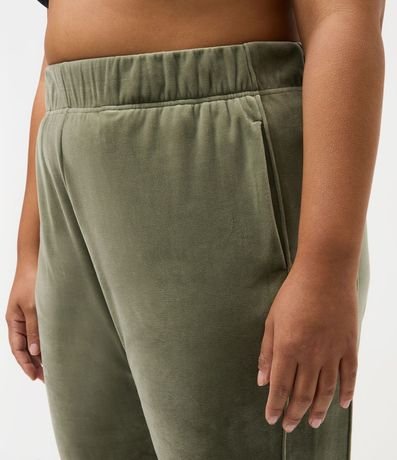 Pantalón Jogger Deportiva en Plush Curve y Plus Size 3