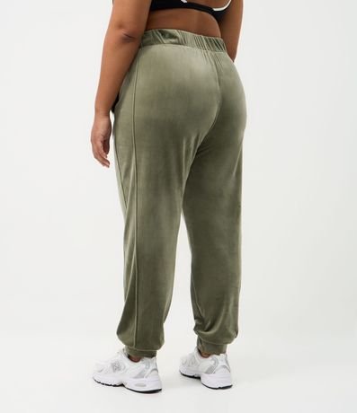 Pantalón Jogger Deportiva en Plush Curve y Plus Size 4